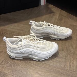 Nike Air Max 97 Triple White Ice Running Sneaker Shoes 921826-101